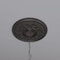 Ekena Millwork Baltimore PVC Medallion (Canopies up to 6 1/2"), 16"OD x 3 1/2"ID x 1"P, Metallic Weathered Steel CMP16BADST - alternate 7